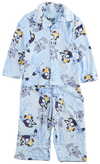 Thumbnail 1: BLUEY Bluey Toddler Boys 2 pc Long Sleeve Pajama Set 