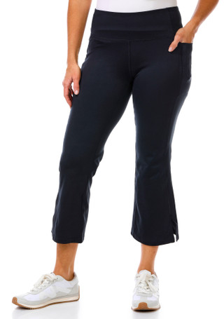 Thumbnail 1: Danskin Danskin Womens Crop Flare Capri Leggings 