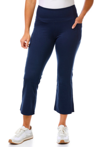 Thumbnail 1: Danskin Danskin Womens Crop Flare Capri Leggings 