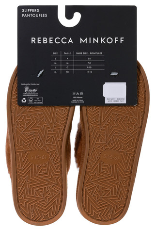 Thumbnail 2: REBECCA MINKOFF Rebecca Minkoff Womens Blake Faux Suede Mule Slippers 