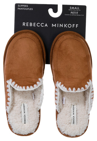 Thumbnail 1: REBECCA MINKOFF Rebecca Minkoff Womens Blake Faux Suede Mule Slippers 