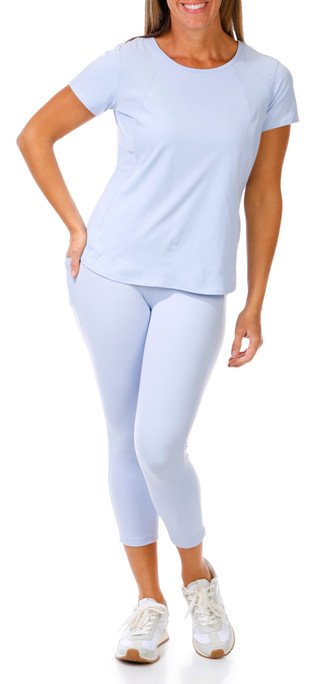 Thumbnail 1: RBX RBX Womens Active 2 Pc Capri Leggings Set 