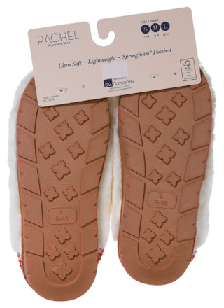Thumbnail 2: RACHEL ROY Rachel Roy Womens Plush Faux Fur Embroidered Clog Slippers 