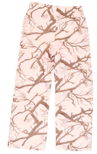 Thumbnail 2: No Comment No Comment Big Girls Fleece Wide Leg Camo Sweatpants 