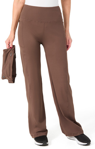 Thumbnail 2: BodyGo Trail by Bodygo Womens Active Belt Bag Flare Leggings 