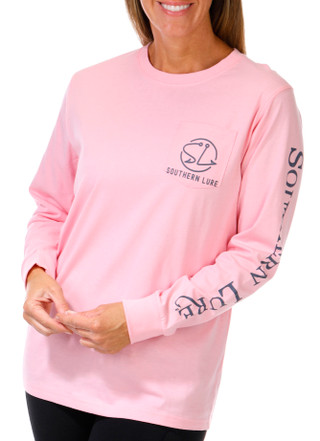 Thumbnail 2: Southern Lure Southern Lure Womens Long Sleeve Orange Fruit Top 