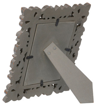 Thumbnail 2: AZZURE Azzure 5x7 Distressed Wood Scroll Picture Frame 
