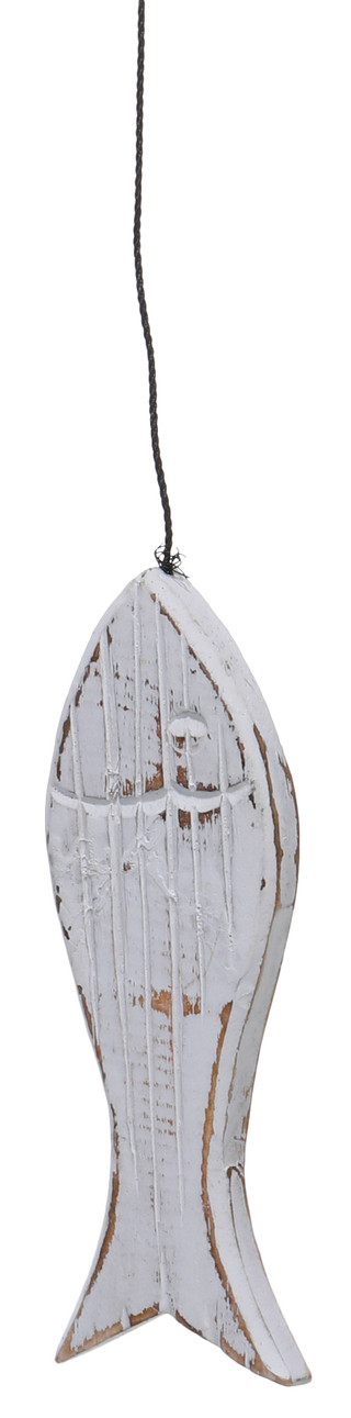 Thumbnail 2: JD Yeatts JD Yeatts 38 in Bamboo Fish Bones Wind Chime 