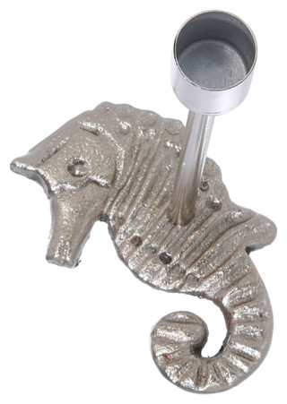 Thumbnail 2: Sagebrook Home Sagebrook Home Seahorse Base Candle Holder 