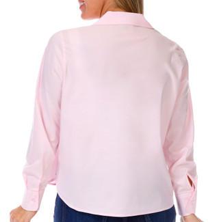 Thumbnail 2: ZAC AND RACHEL Zac and Rachel Womens Long Sleeve Poplin Rhinestone Top 
