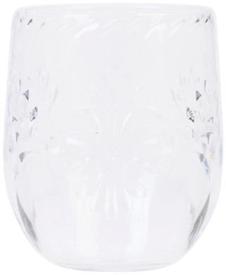 Thumbnail 2: Tarhong Tarhong 13.3 oz Clear Talavera Stemless Tumbler 