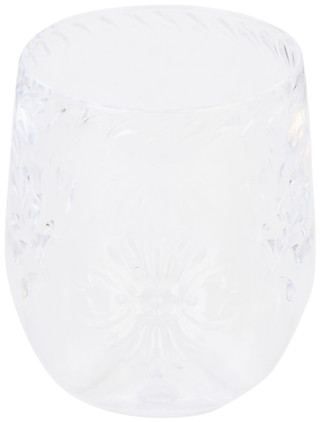 Thumbnail 1: Tarhong Tarhong 13.3 oz Clear Talavera Stemless Tumbler 