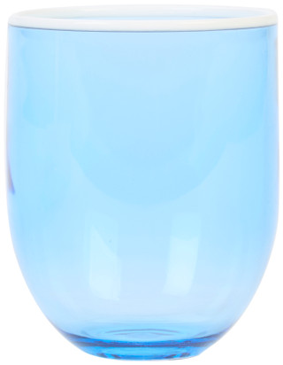 Thumbnail 2: Tarhong Tarhong 15 oz Stemless Contrast Blue Tumbler 