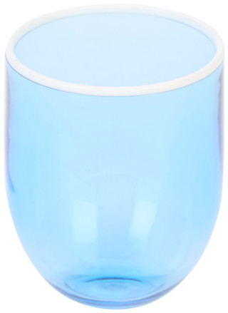 Thumbnail 1: Tarhong Tarhong 15 oz Stemless Contrast Blue Tumbler 