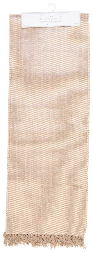 Thumbnail 1: DIRECT HOME Direct Home 16x90 Laurelbrook Natural Table Runner 