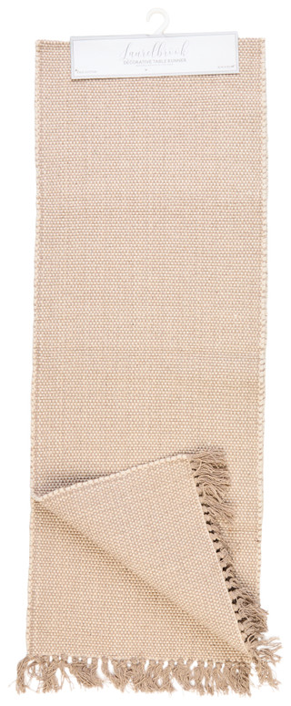 Thumbnail 3: DIRECT HOME Direct Home 16x90 Laurelbrook Natural Table Runner 