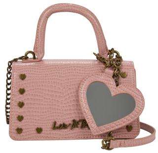 Thumbnail 1: Luv Betsey Luv Betsey Top Handle Snakeskin Embossed Small Tote Purse 