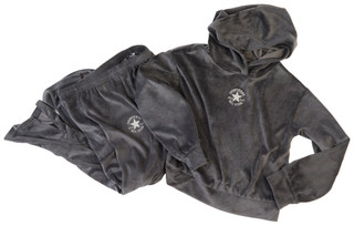 Thumbnail 2: Converse Converse Big Girls 2 Pc Hoodie and Flare Leggings Set 