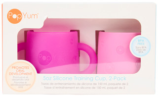 Thumbnail 1: Pop Yum 2 Pk 5 oz Silicone Training Cup Set 