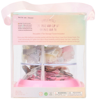 Thumbnail 2: Simply Petals Simply Petals Baby 120 Pc Hair Accessories & Storage Case 
