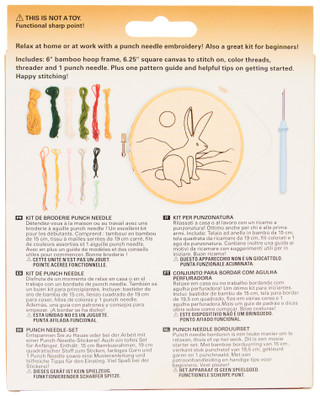 Thumbnail 2: Kikkerland Kikkerland Crafts Punch Needle Kit - Rabbit 
