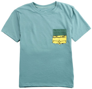 Thumbnail 2: Nickelodeon Nickelodeon Big Boy Spongebob Front Pocket Short Sleeve Tee 