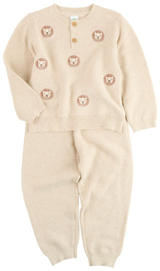 Thumbnail 1: Little Me Little Me Toddler Boys 2 Pc Lion Sweater Set 