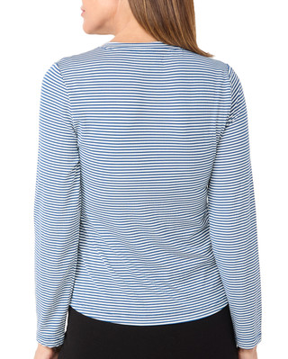 Thumbnail 3: REEL LEGENDS Reel Legends Petite Long Sleeve Seersucker Full Zip Jacket 