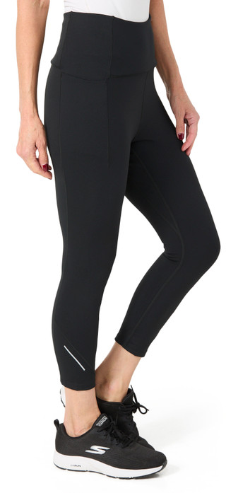 Thumbnail 3: Jockey Jockey Womens Active Stealth Capri Leggings 