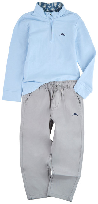 Thumbnail 1: Tommy Bahama Tommy Bahama Little Boys 2 Pc Pants Set 