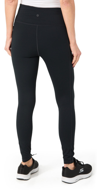 Thumbnail 3: Danskin Danskin Womens Active Studio Cross Nylon Waist Leggings 