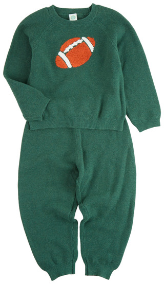 Thumbnail 1: Little Me Little Me Toddler Boys 2 Pc Football Sweater Set 