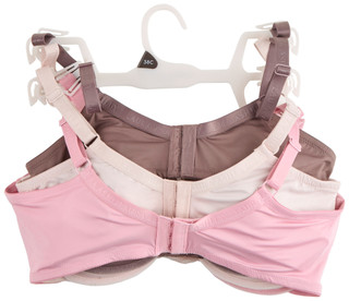 Thumbnail 2: Laura Ashley Laura Ashley Plus 3Pk Floral Lace Molded Bras 