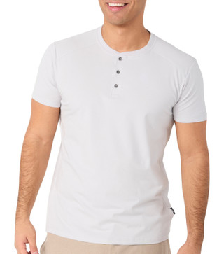 Thumbnail 1: Kenneth Cole Kenneth Cole Mens Short Sleeve Henley Shirt 