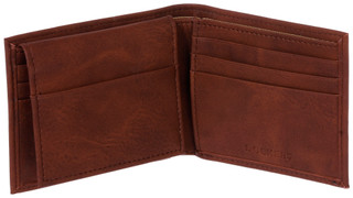 Thumbnail 2: Dockers Dockers Mens Buoy Bifold Passcase Leather Wallet 