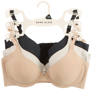 Thumbnail 1: ANNE KLEIN Anne Klein Womens 3 Pk Smooth Wings T-Shirt Bra 