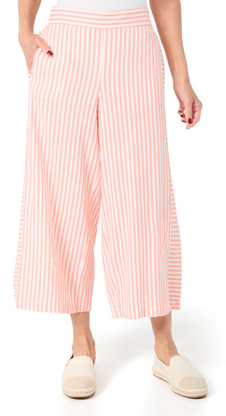Thumbnail 1: Stella Parker Stella Parker Womens Striped Patty Capris 