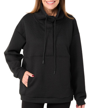 Thumbnail 2: BodyGo Trail by BodyGo Womens Terra Long Sleeve Quarter Zip Top 