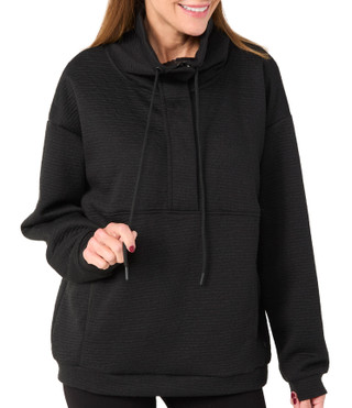 Thumbnail 1: BodyGo Trail by BodyGo Womens Terra Long Sleeve Quarter Zip Top 