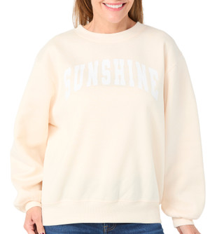 Thumbnail 1: Chaser Chaser Womens Sunshine Fleece Sweatshirt 