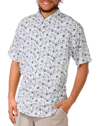 Thumbnail 1: Anglr Men's Short Sleeve Button Down Shirt 