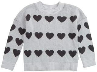 Thumbnail 1: Abercrombie & Fitch Abercrombie Kids Big Girls Long Sleeve Heart Sweater 