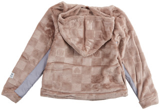 Thumbnail 2: Body Glove Body Glove Big Girls Check Smiles Polar Zip Up Jacket 