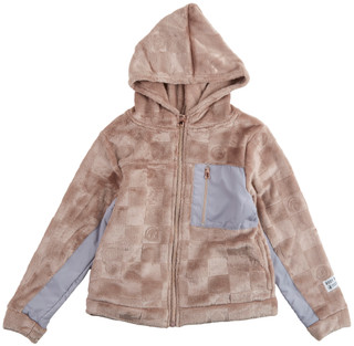Thumbnail 1: Body Glove Body Glove Big Girls Check Smiles Polar Zip Up Jacket 