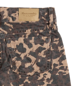 Thumbnail 3: Abercrombie & Fitch Abercrombie & Fitch Big Girls Leopard Baggy Jeans 