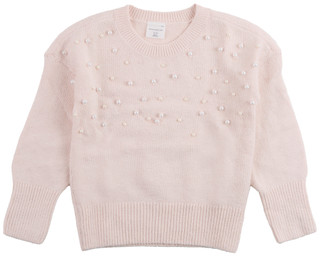 Thumbnail 1: Abercrombie & Fitch Abercrombie Kids Big Girls Long Sleeve Pearl Sweater 