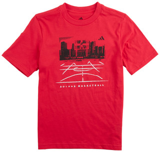 Thumbnail 1: Adidas Adidas Big Boys Active Basketball Memories T-Shirt 