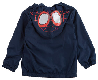 Thumbnail 2: Marvel Marvel Toddler Boys Spiderman Hoodie Eyes Full Zip Jacket 