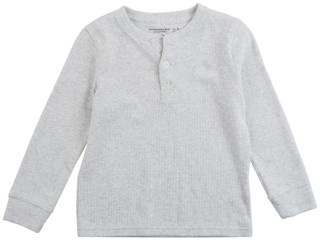 Thumbnail 1: Abercrombie & Fitch Abercrombie Kids Big Boys Long Sleeve Henley Waffle Shirt 