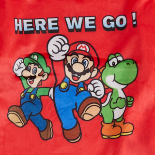 Thumbnail 2: MARIO BROTHERS Mario Brothers Boy 2 Pc Long Sleeve Pajama Set 